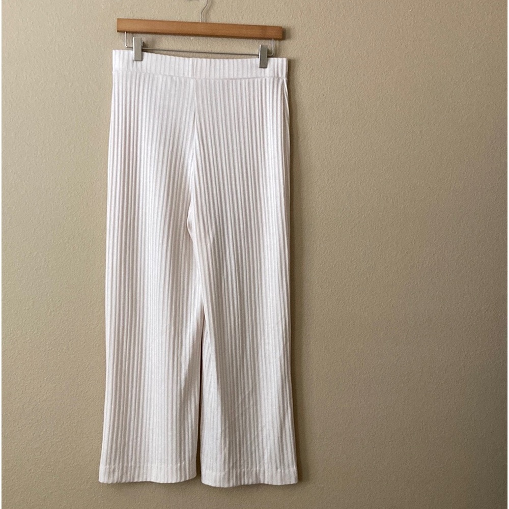 NWOT H&M Ribbed Wide Leg Pants - Picture 7 of 7